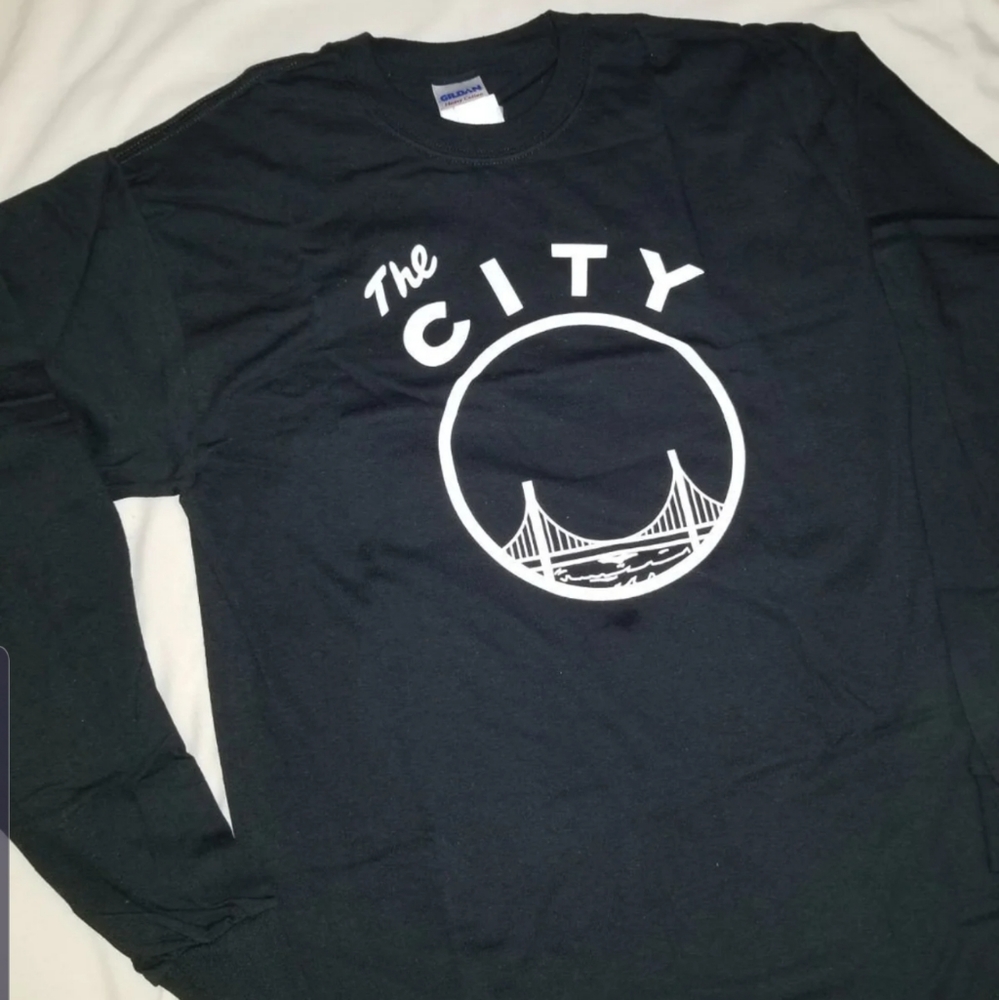 GSW SF warriors long sleeve l/s tee